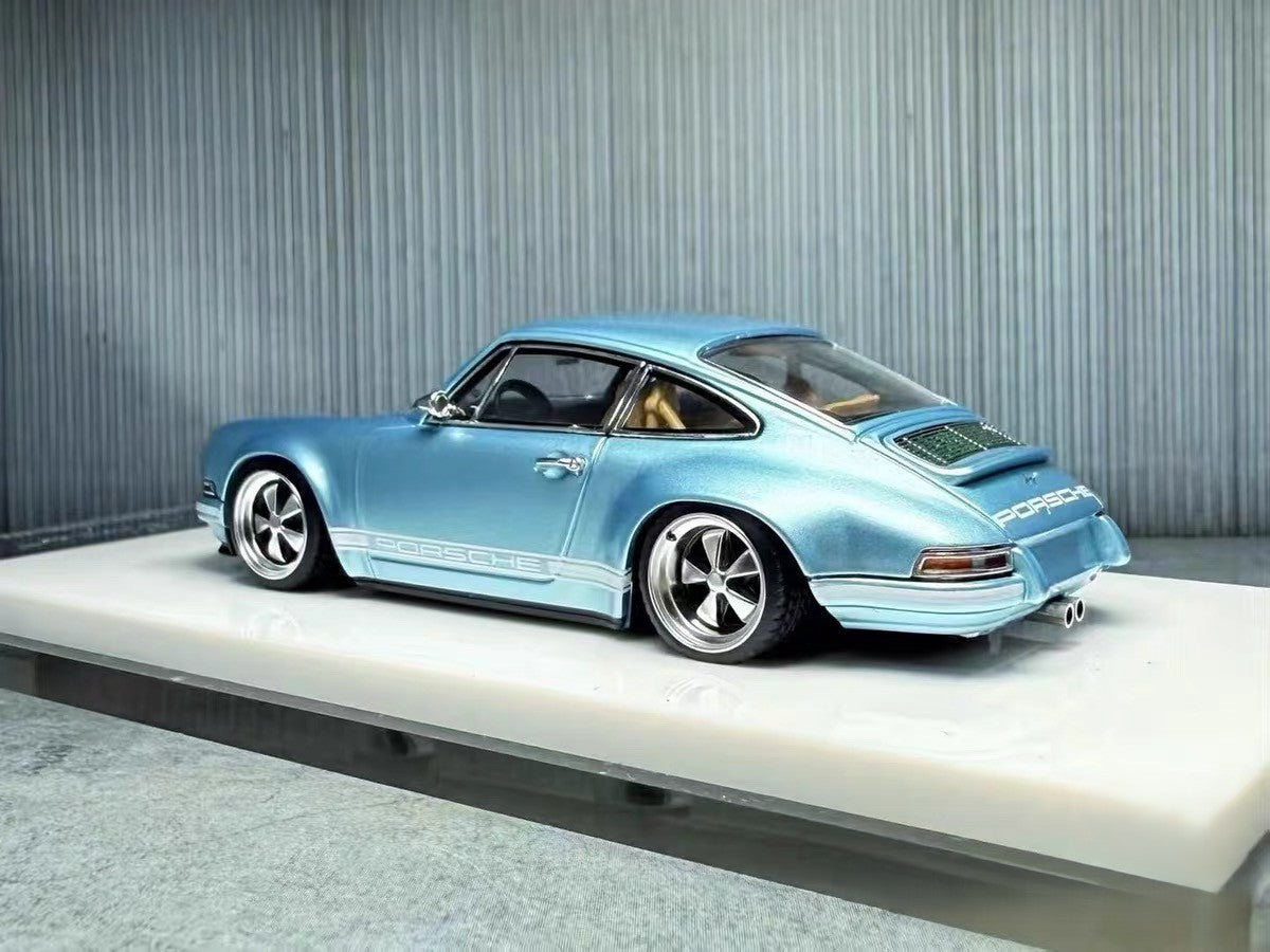 1/43 Singer Porsche Coupe Blue Limited 499 ZM Zincit Model Exclusive Diecast