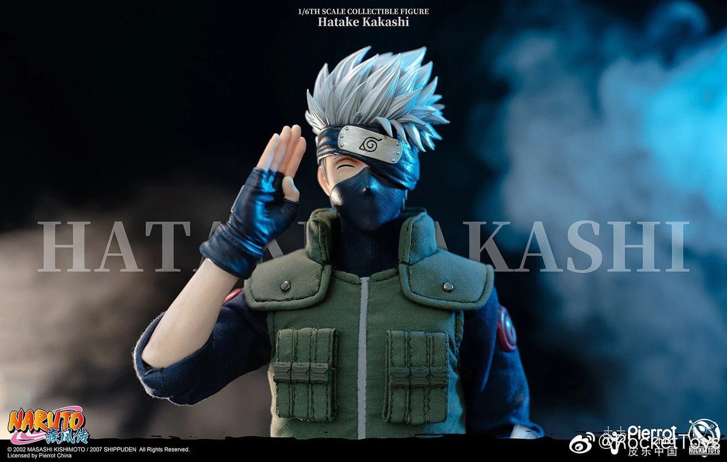 Rocket Toys Hatake Kakashi 1/6 Scale Figure Naruto Shippuden Ninja