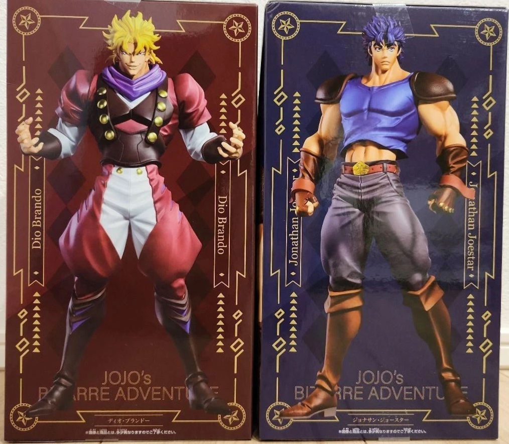 JoJo’s Bizarre Adventure Mometria Figures Jonathan Joestar & Dio Brando | Bandai