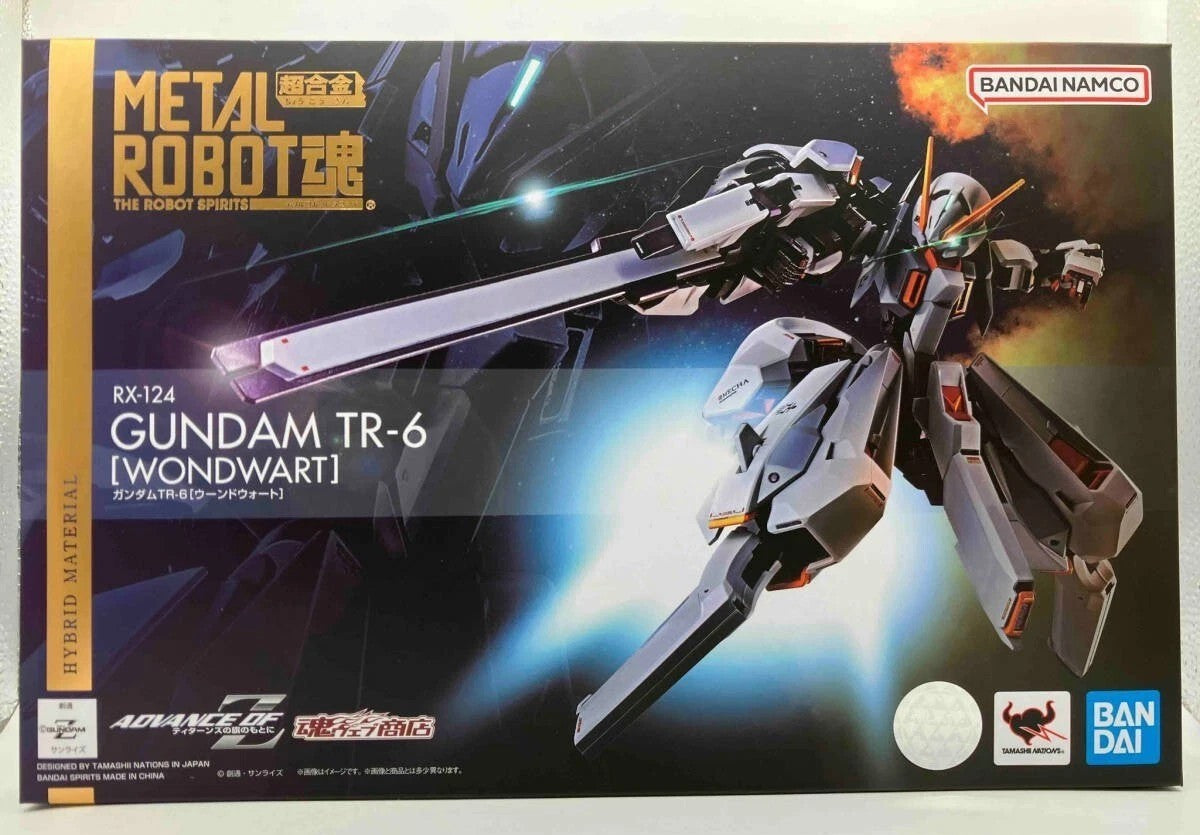 Bandai Metal Robot Spirits Gundam TR-6 Wondwart RX-124 Action Figure