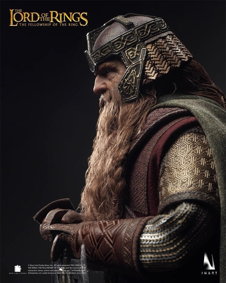 INART Gimli 1/6 Figure Lord of the Rings Fellowship Dwarf Collectible PREORDER