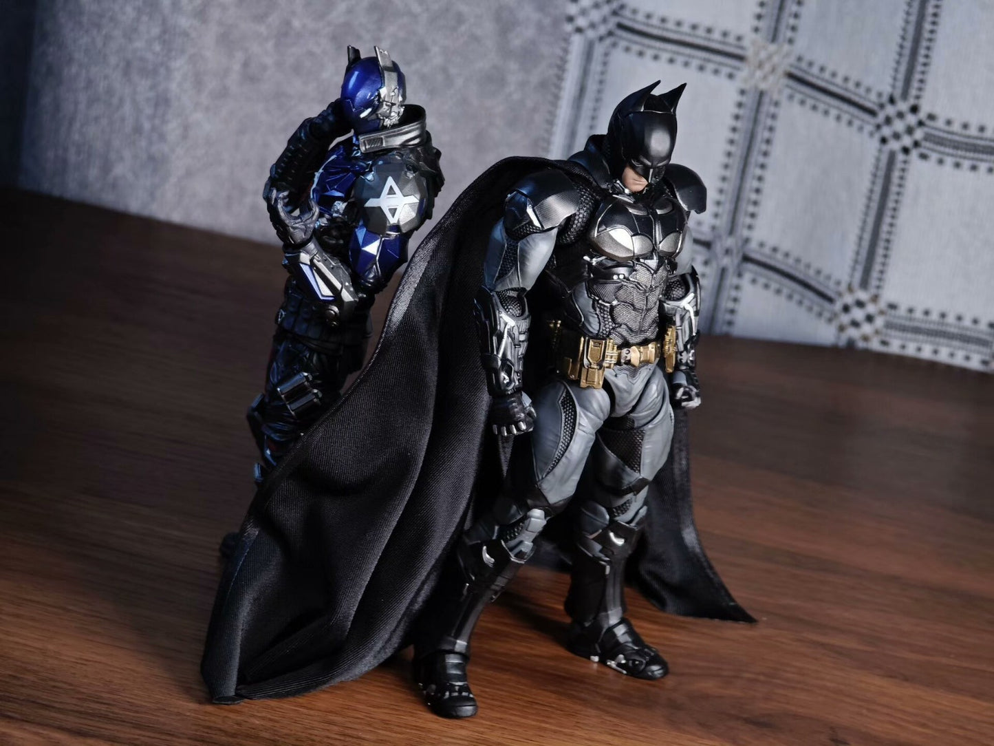 Kaiyodo Revoltech Amazing Yamaguchi Batman Arkham Knight Figure DC Authentic