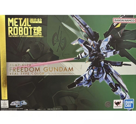 Bandai Metal Robot Spirits Freedom Gundam Real Type Color ZGMF-X10A