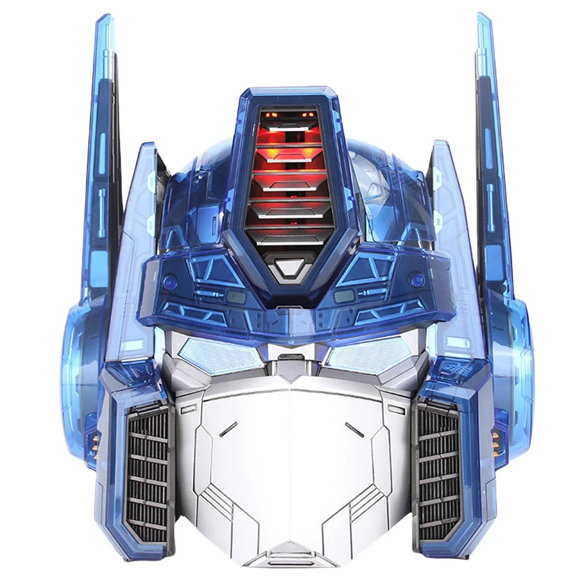 Transformers G1 Optimus Prime Wearable Helmet LED Voice Control Electronic Mask
