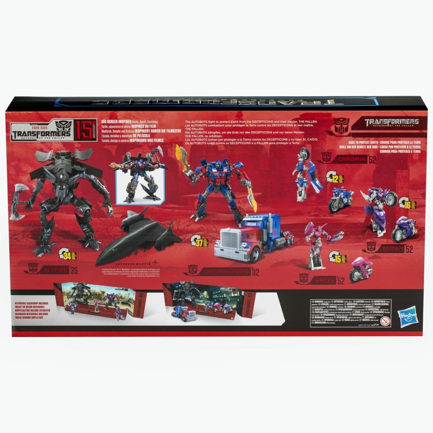 Transformers Studio Series Bumblebee Movie 5-Pack Optimus Prime Jetfire Arcee