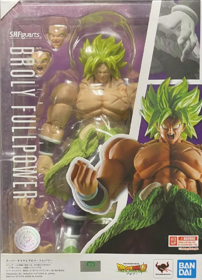 S.H.Figuarts Broly Full Power Dragon Ball Super SHF Bandai Tamashii Nations
