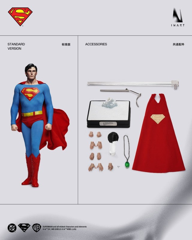 Preorder InArt Superman 1978 1/6 Figure Standard Ver DC