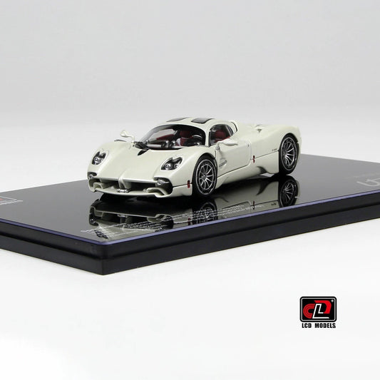 LCD 1/43 Pagani Utopia White Full Opening Diecast Model