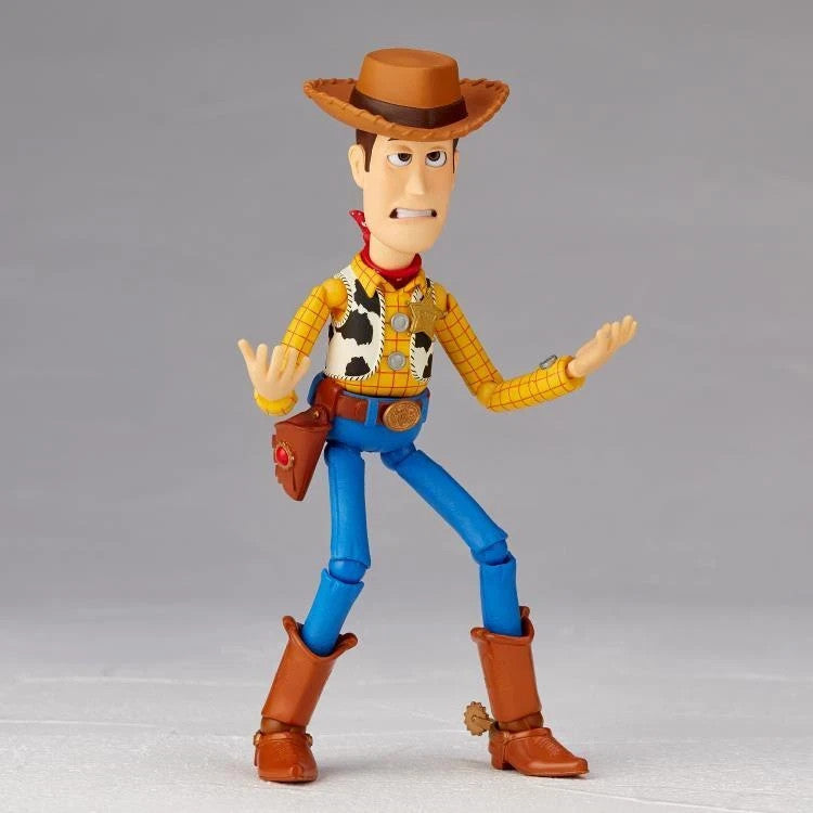 Kaiyodo Revoltech Woody Ver 1.5 Toy Story Action Figure Disney Pixar w/ Alien