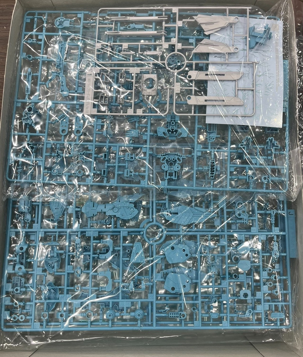 MG 1/100 Freedom Gundam Ver.2.0 Cross Contrast Colors Clear Blue Limited Edition