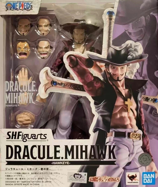 S.H.Figuarts Dracule Mihawk Hawkeye One Piece SHF Bandai Tamashii