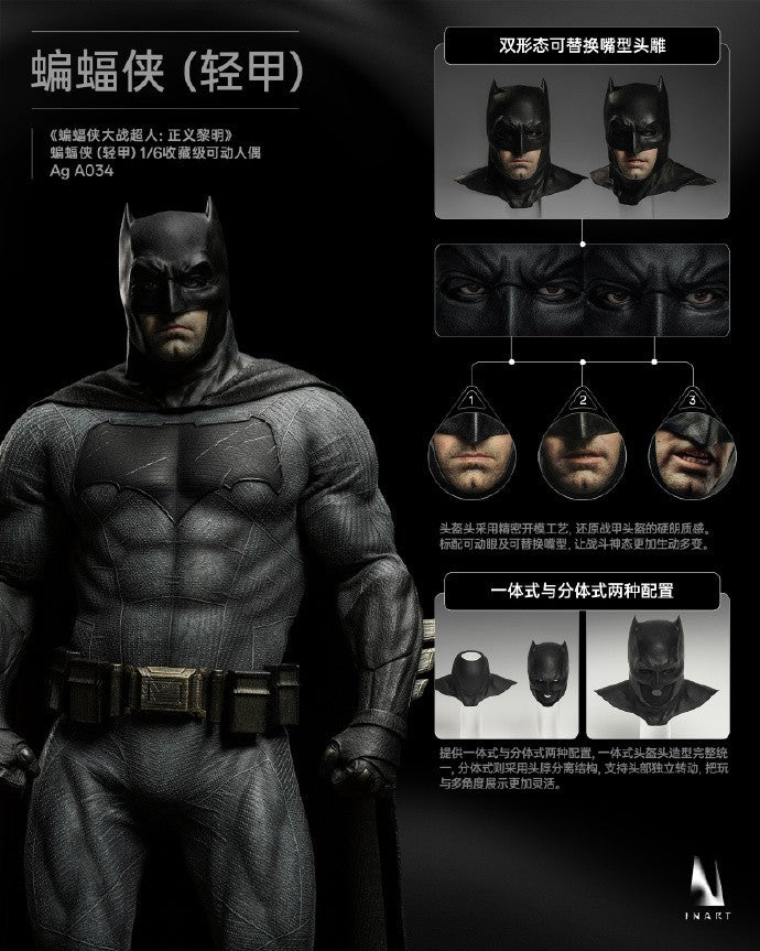 INART Batman (BvS: Dawn of Justice) Light Armor 1/6 Figure PREORDER
