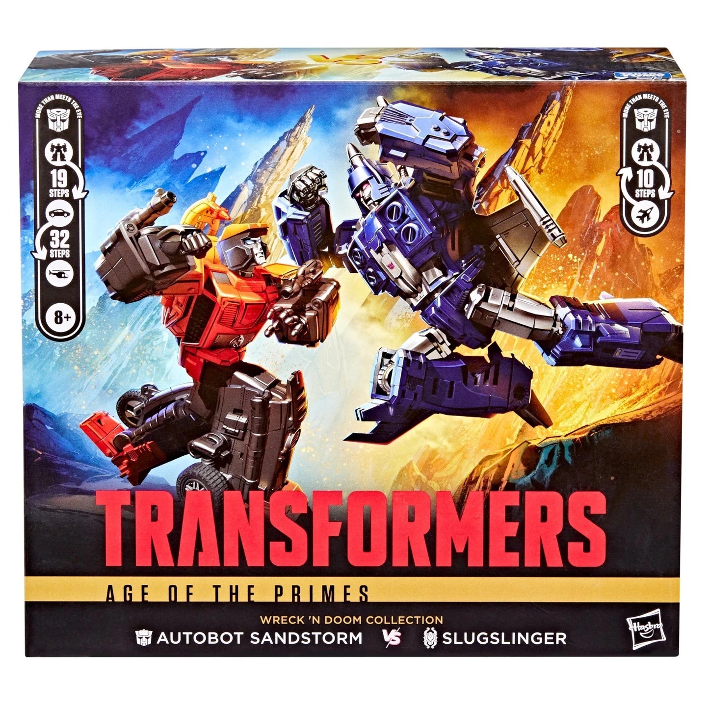 Transformers Sandstorm vs Slugslinger 2-Pack Wreck N Doom Collection Hasbro NEW