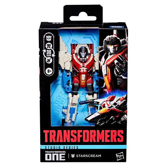 Transformers Studio Series Starscream Transformers One Deluxe Figure Hasbro NEW