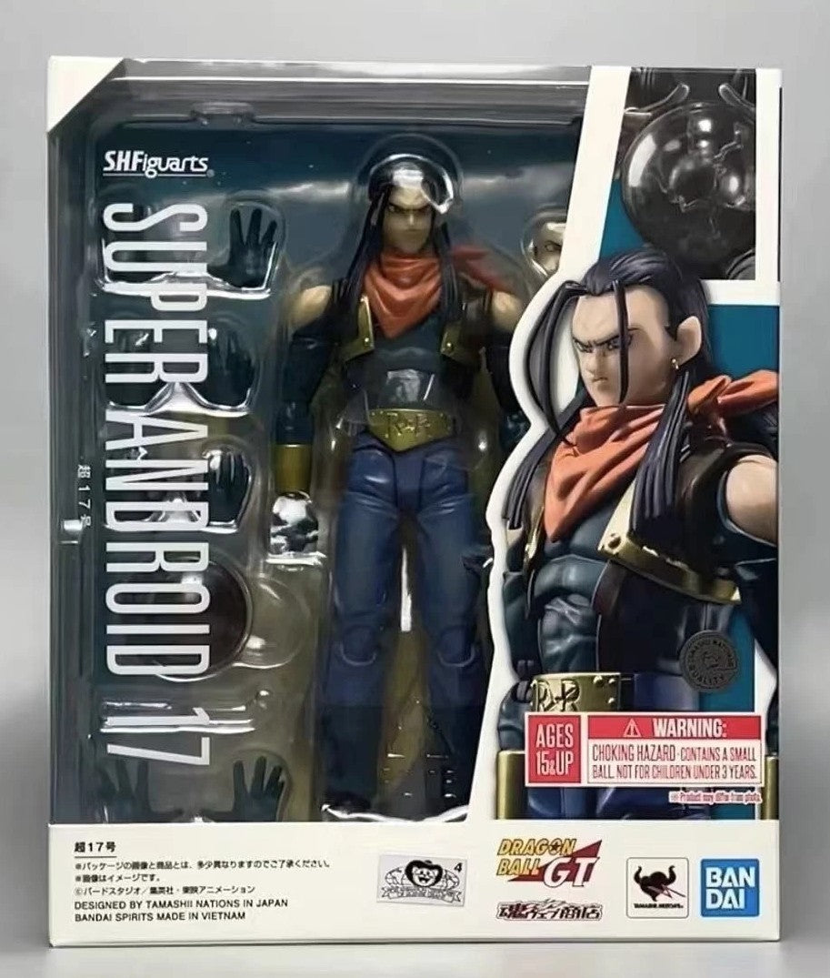 S.H.Figuarts Super Android 17 Dragon Ball GT SHF Bandai Tamashii Nations Figure