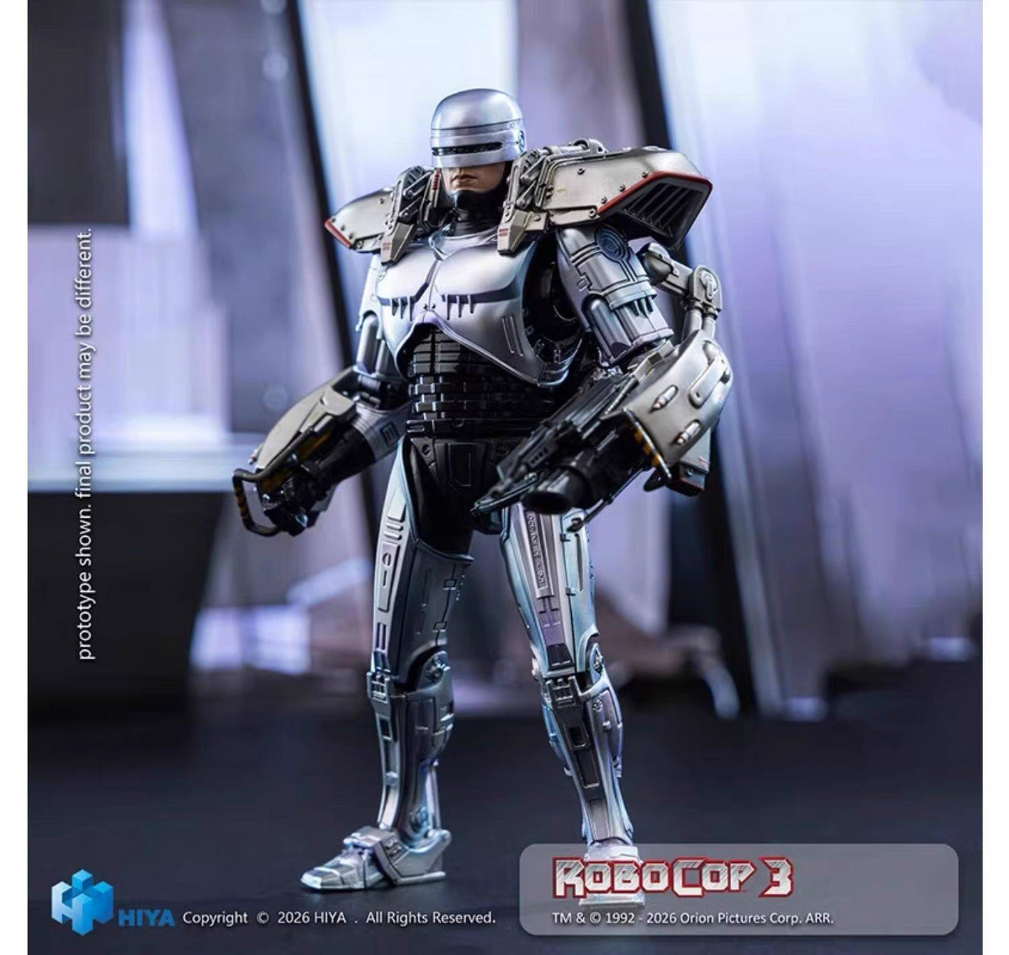 Hiya Toys RoboCop 3 RoboCop 1/12 Scale Action Figure Preorder Dec 2026