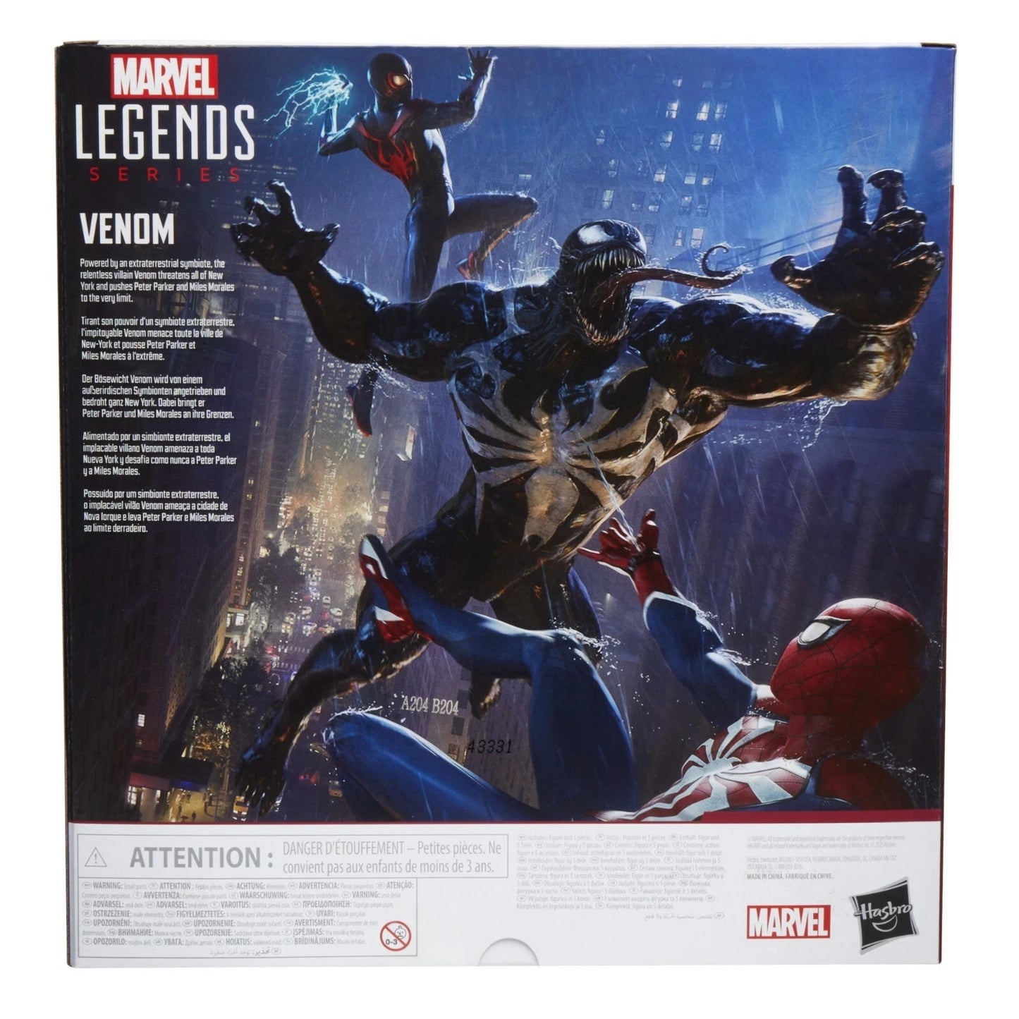 Marvel Legends Venom Spider-Man 2 Gamerverse Hasbro Figure 6" New