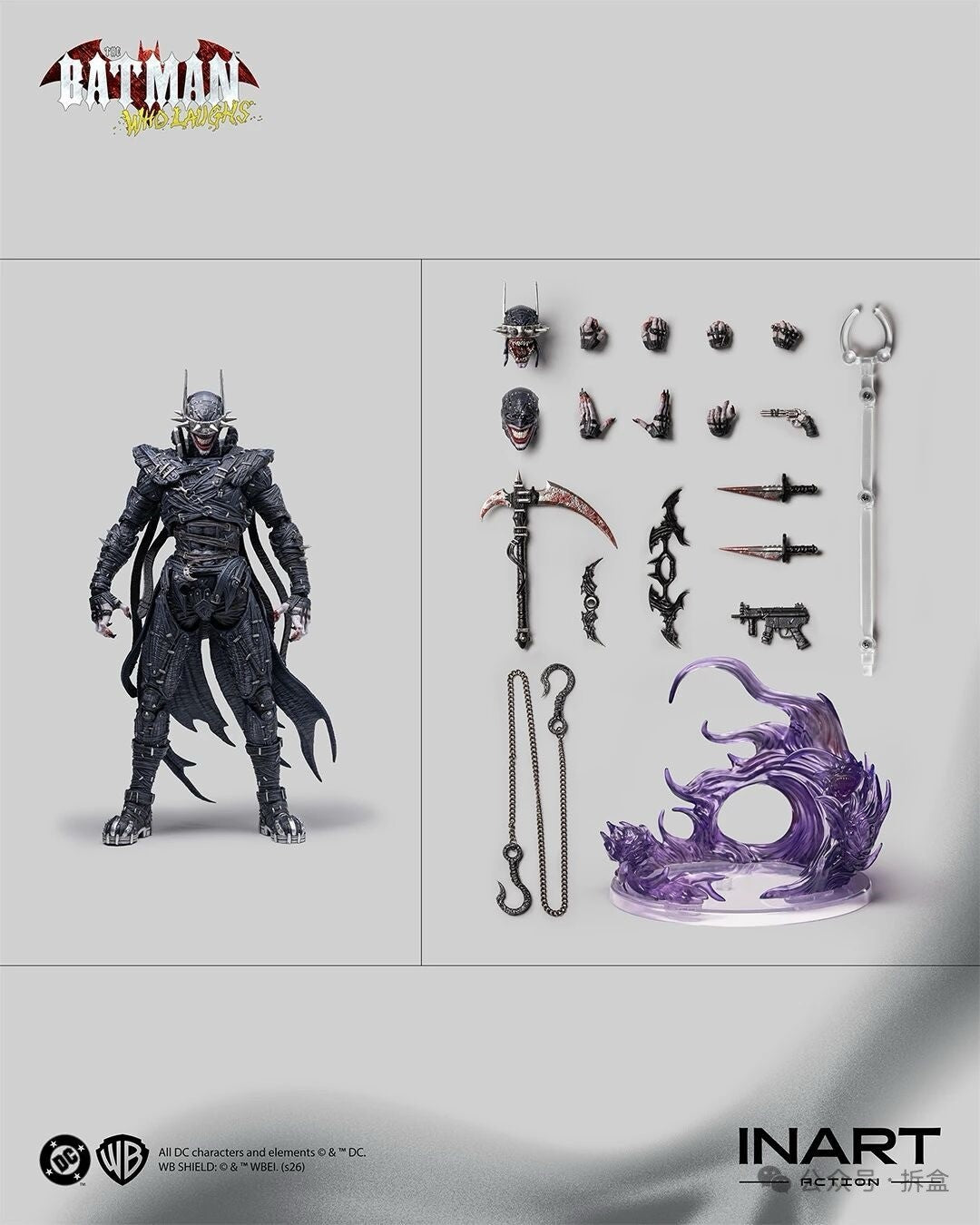 INART Batman Who Laughs 1/12 Dark Nights Metal Figure DC Preorder