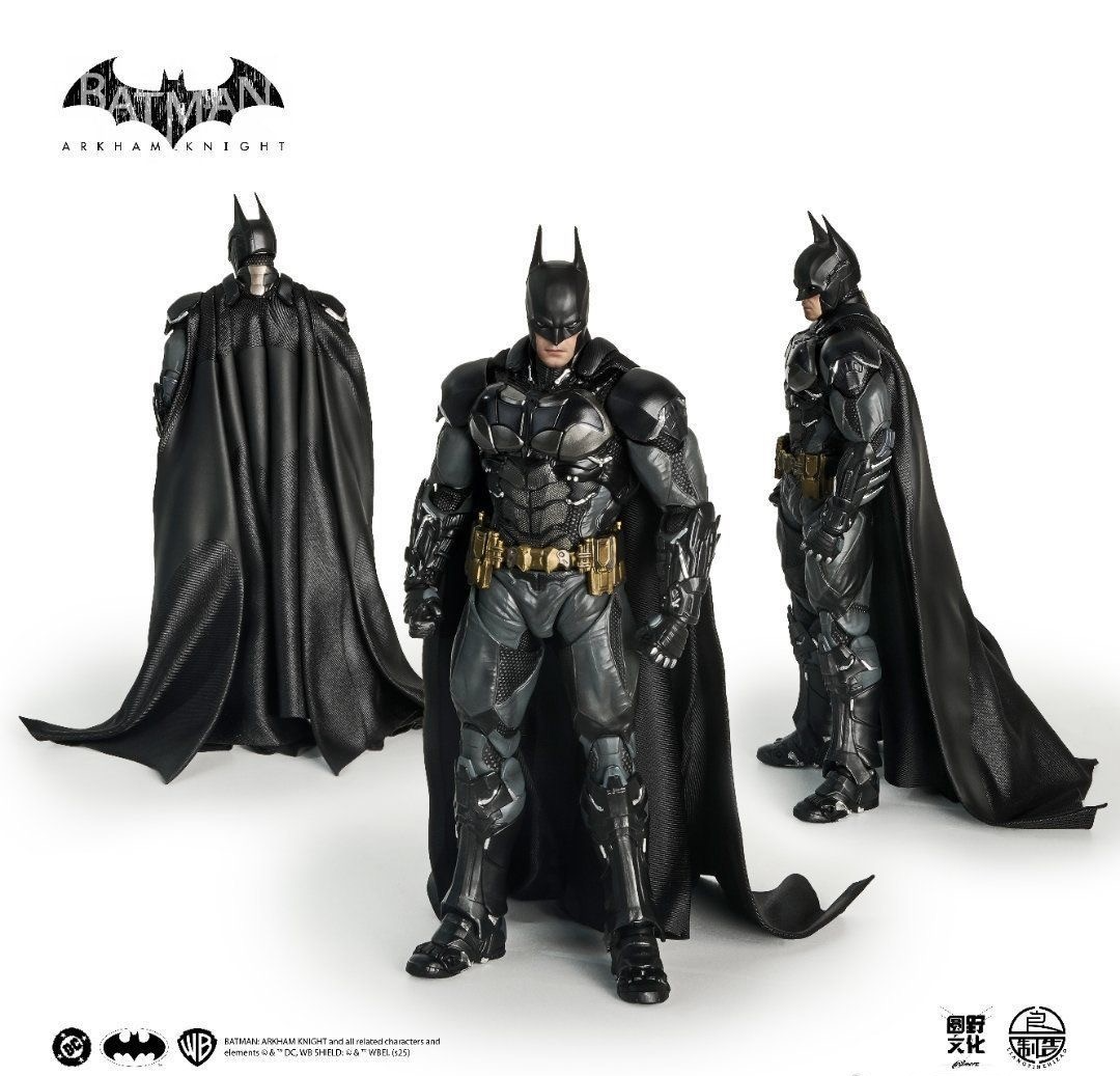 Batman Arkham Knight 1/12 Scale Action Figure DC Collectible LPZZ Authentic