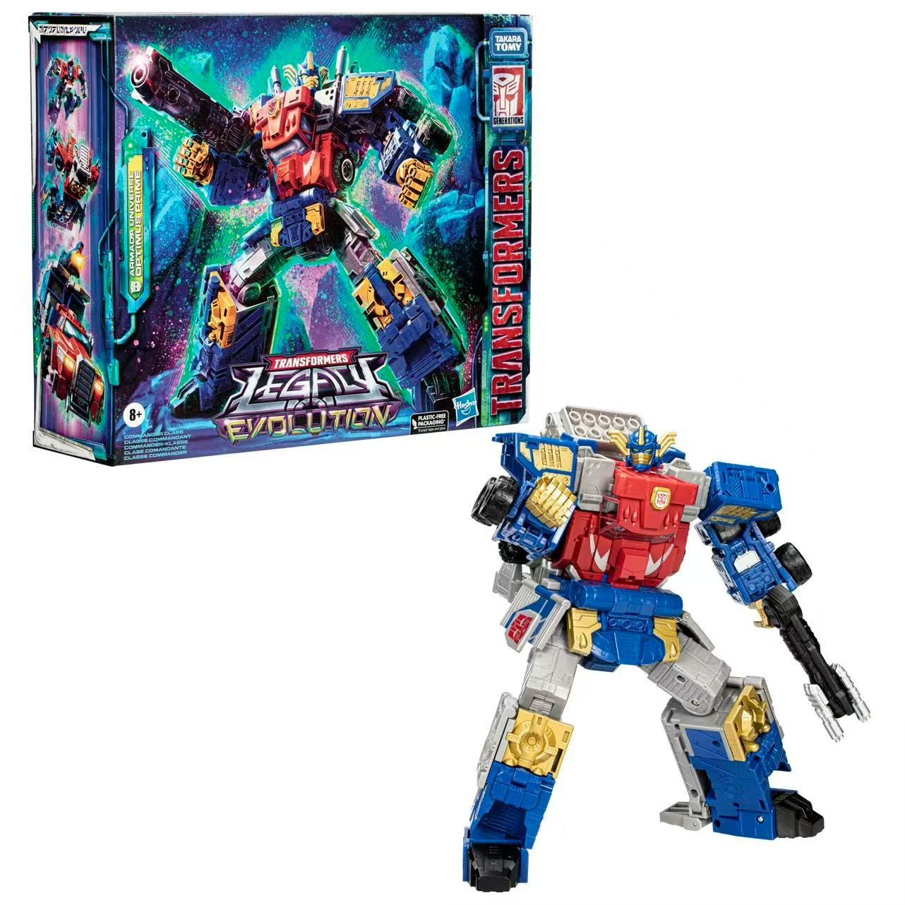 Transformers Legacy Evolution Armada Optimus Prime Commander Class