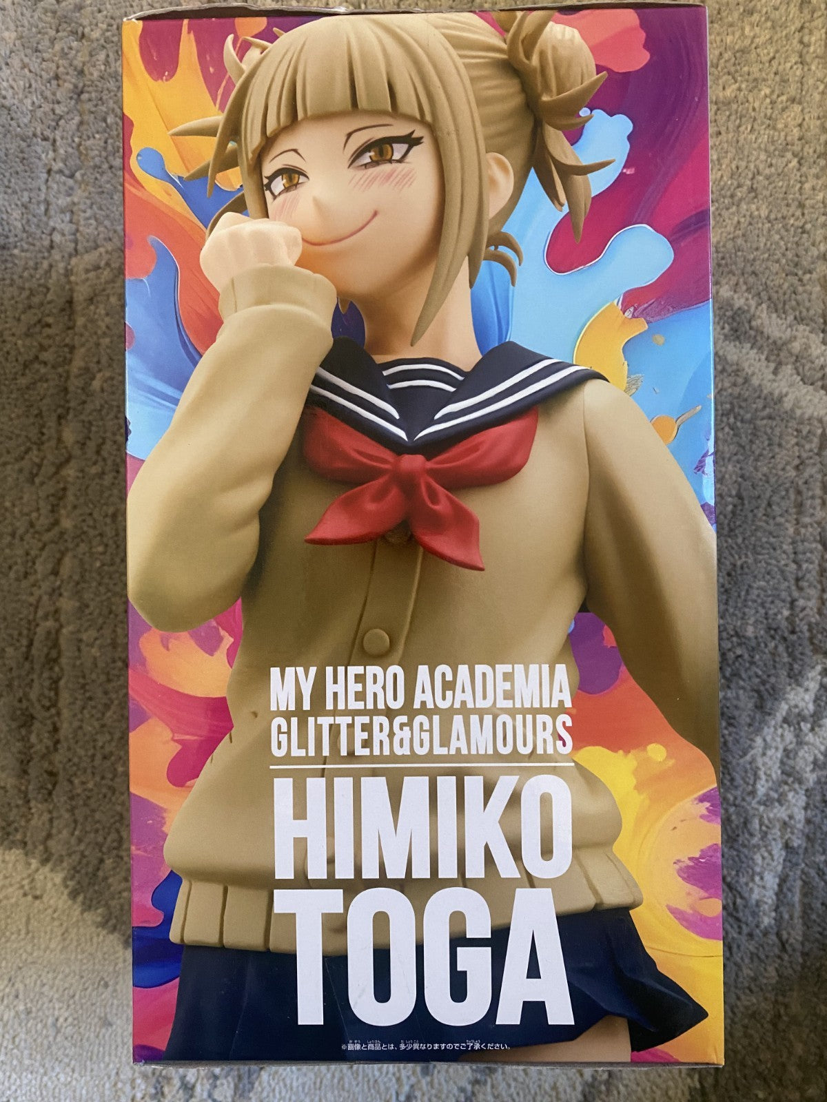 My Hero Academia GLITTER & GLAMOURS HIMIKO TOGA Figure Anime BANPRESTO JAPAN