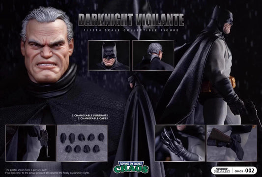 Beyond Six Inches CHAOS Darknight Vigilante 1/12 Collectible Figure
