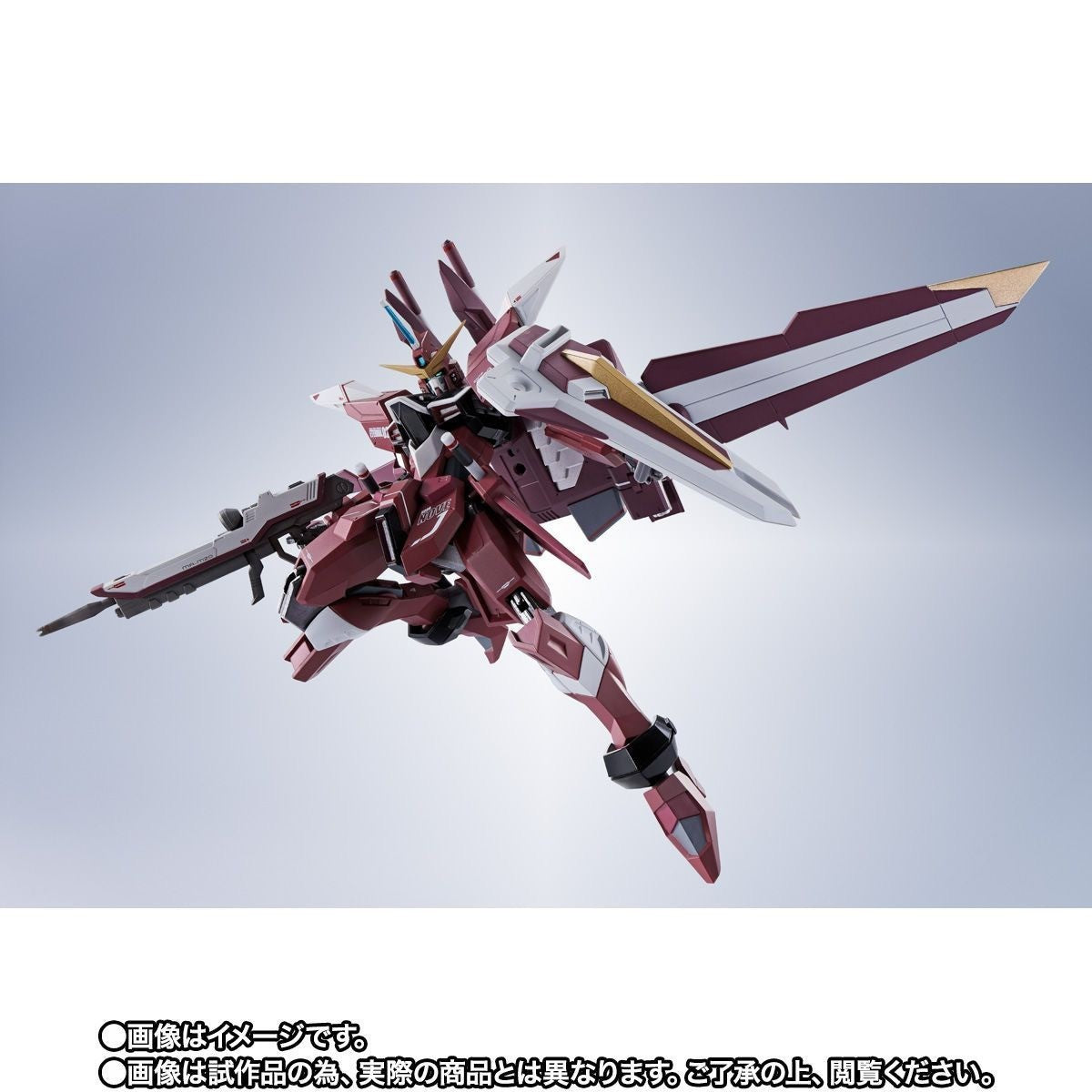 Bandai Metal Robot Spirits Justice Gundam ZGMF-X09A Action Figure Tamashii