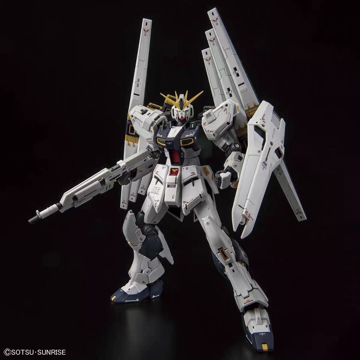 RG 1/144 RX-93 Nu Gundam Double Fin Funnel Type | Bandai RG Gunpla Model Kit