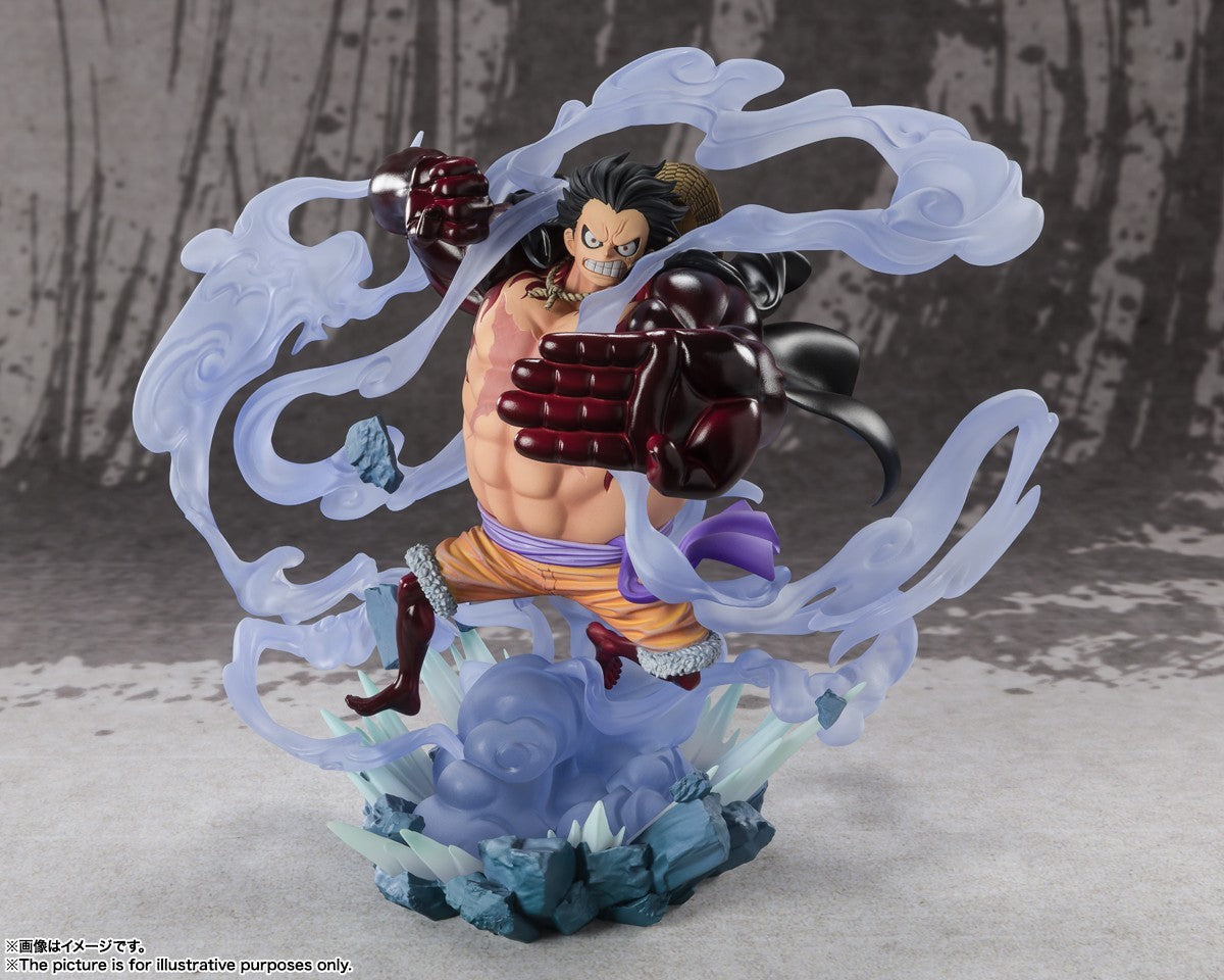 FiguartsZERO Monkey D Luffy Gear 4 Onigashima Monster Battle Figure Preorder