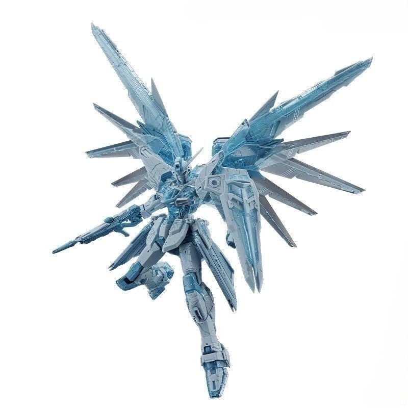 MG 1/100 Freedom Gundam Ver.2.0 Cross Contrast Colors Clear Blue Limited Edition