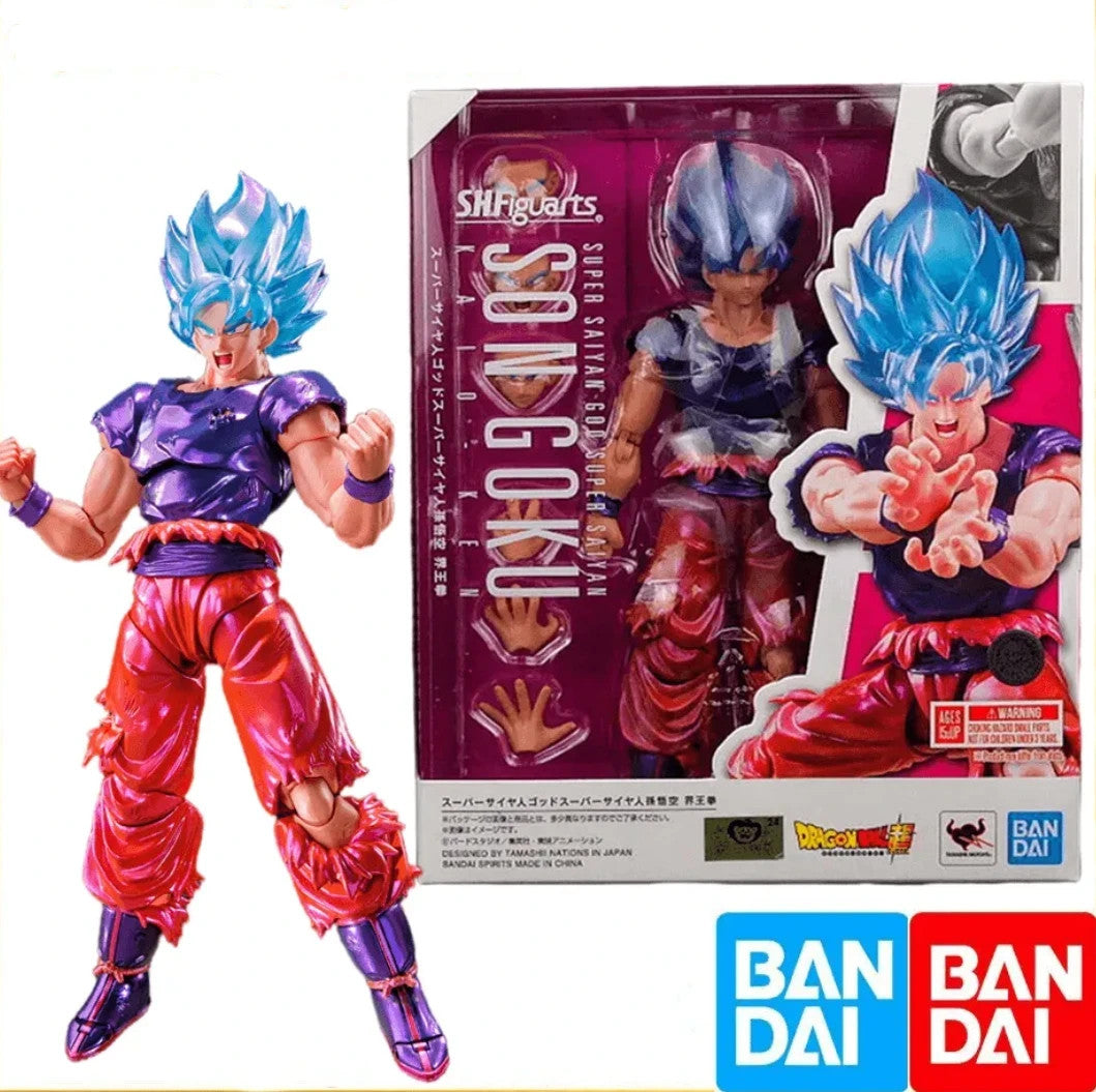 Bandai SH Figuarts SSGSS Goku Super Saiyan Blue Dragon Ball Super Figure