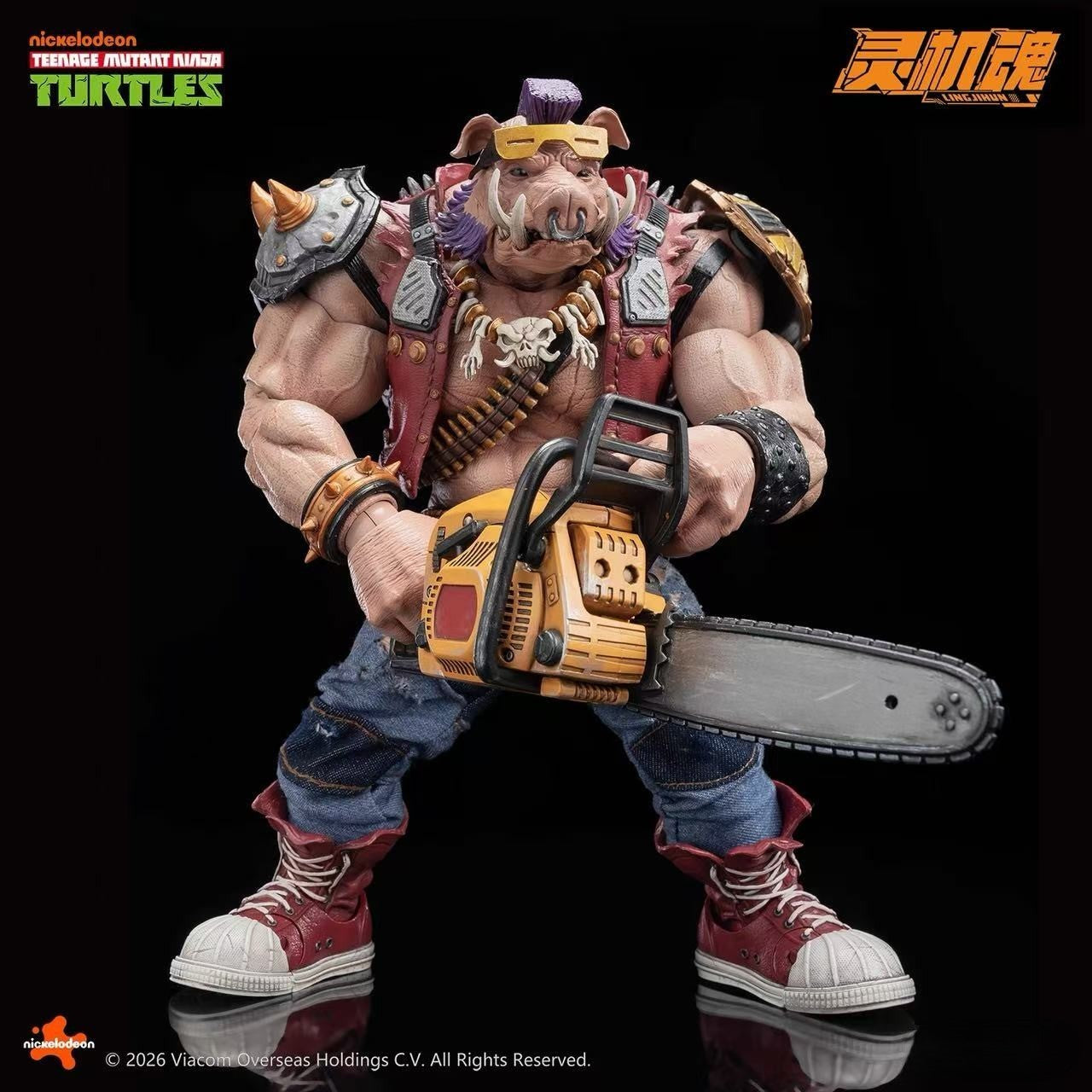 TMNT Bebop 1/12 Action Figure LingJiHun PREORDER