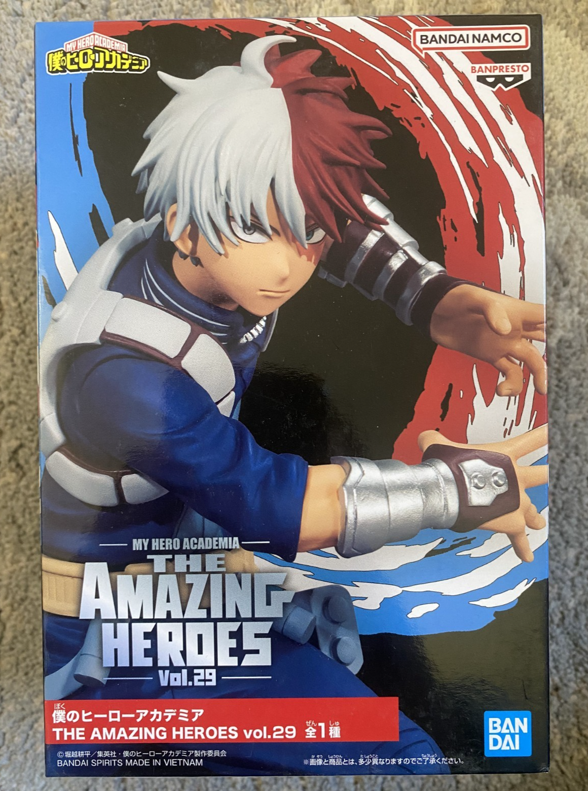 My Hero Academia The Amazing Heroes Vol.29 Shoto Todoroki Figure | Banpresto