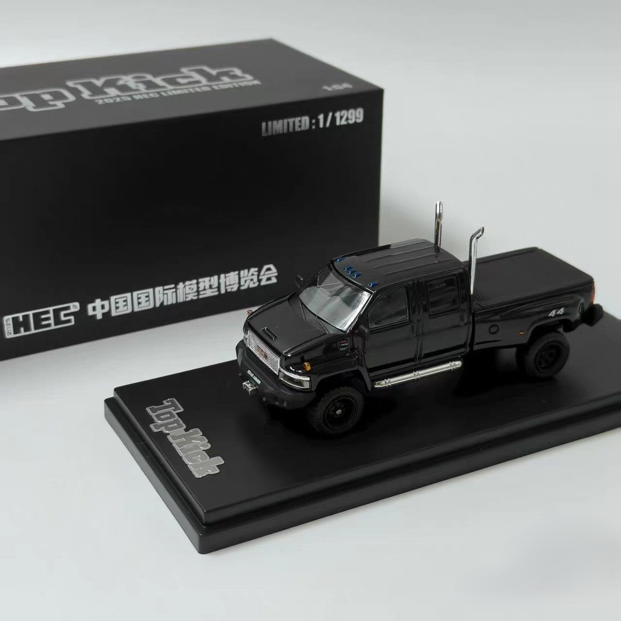 GOC 1/64 GMC TopKick C4500 Pickup HEC Expo Limited Diecast Truck