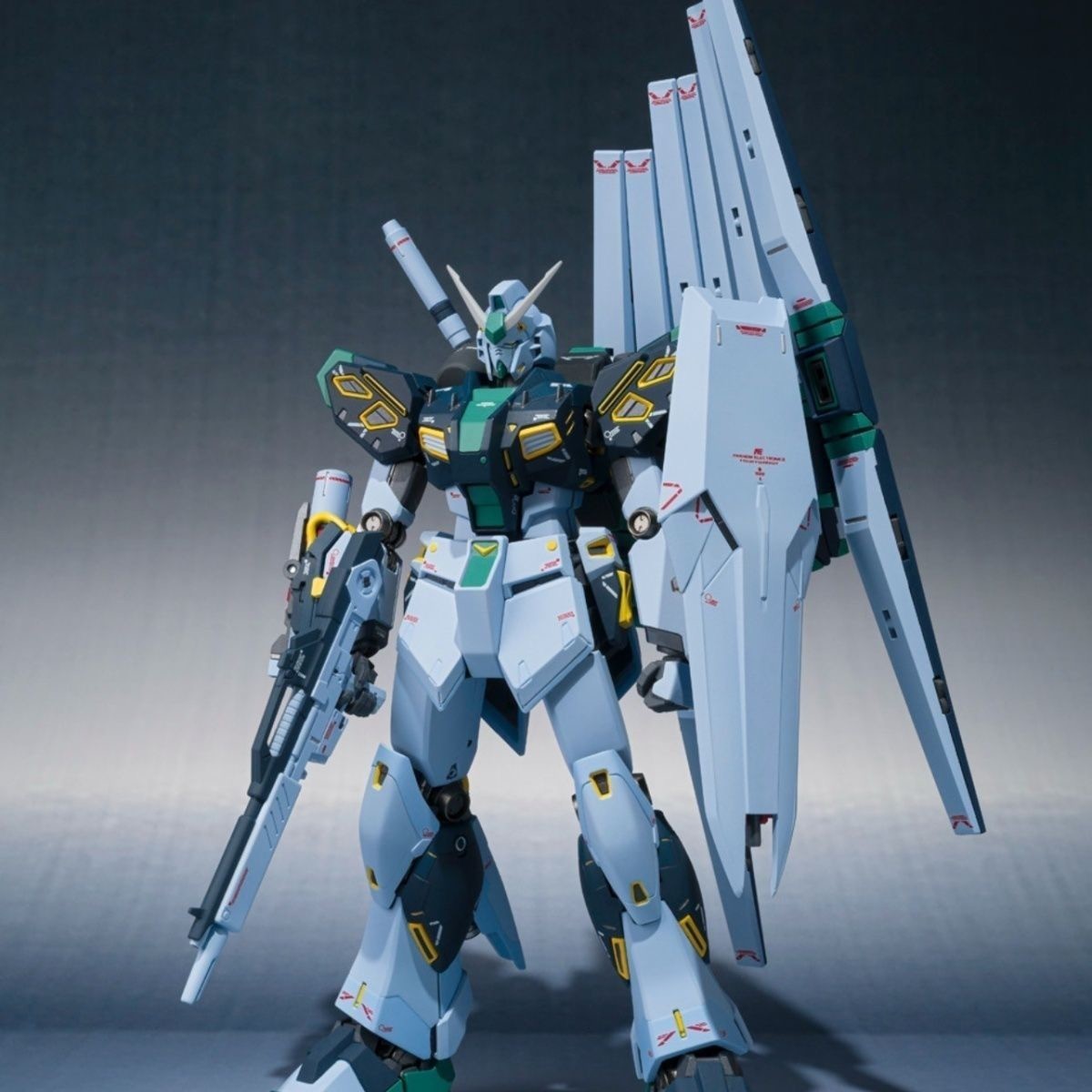 Bandai Metal Robot Spirits Nu Gundam Mass Production Type Action Figure