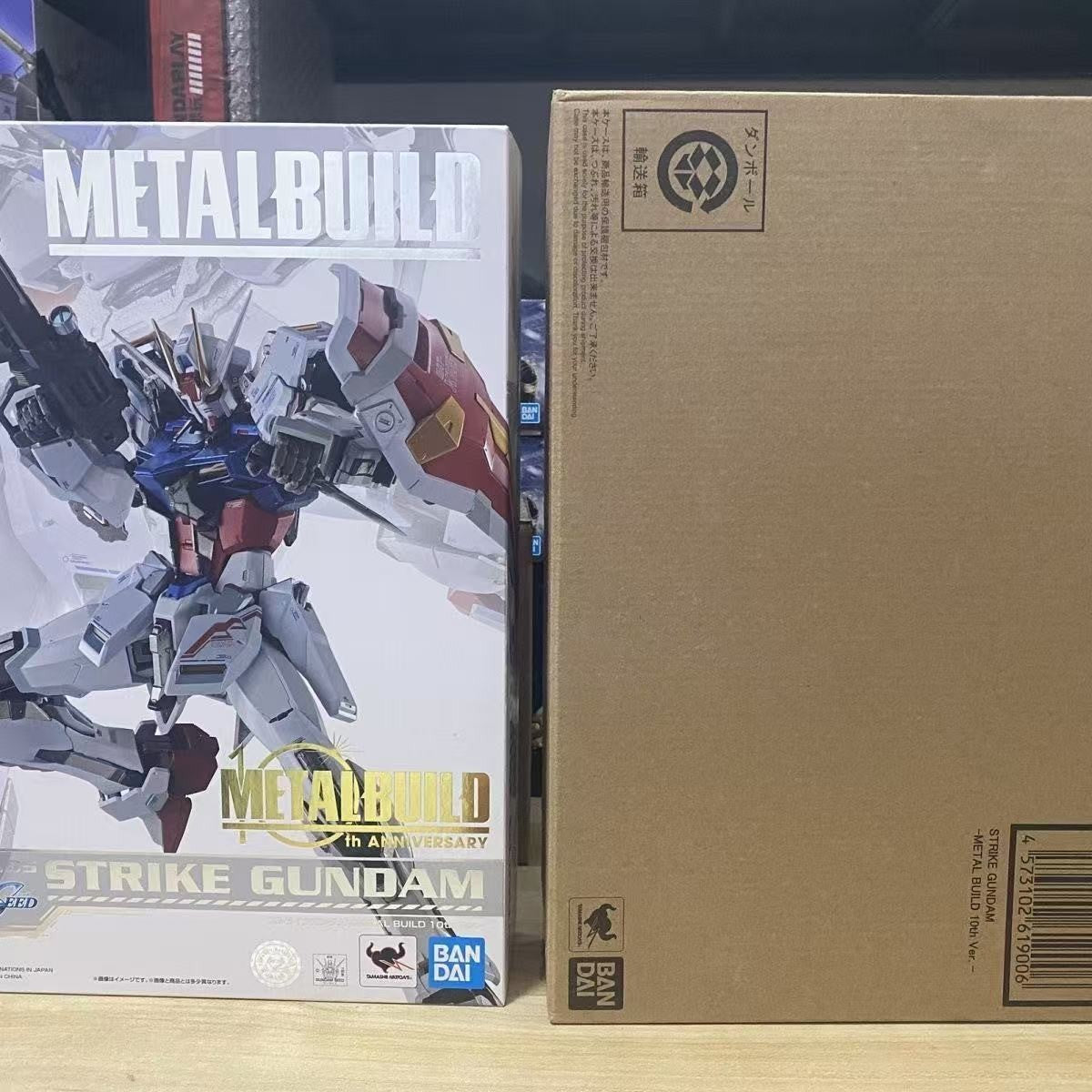 Bandai Metal Build GAT-X105 Strike Gundam 10th Anniversary Edition SEED Tamashii