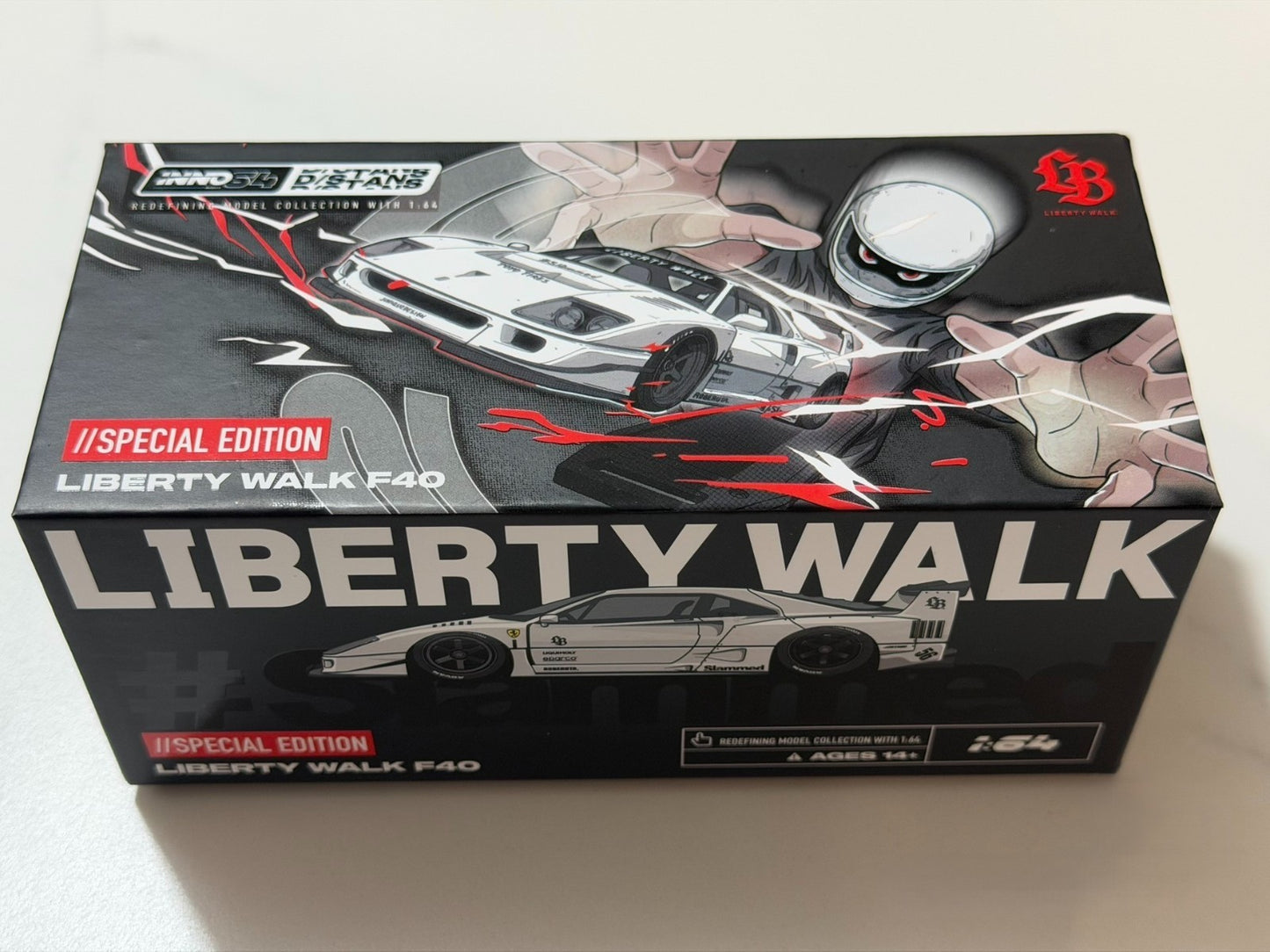 INNO64 Liberty Walk F40 1/64 Hidden Capsule Expo Limited Diecast