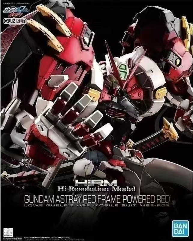 Hi-Resolution 1/100 Gundam Astray Red Frame Powered Red