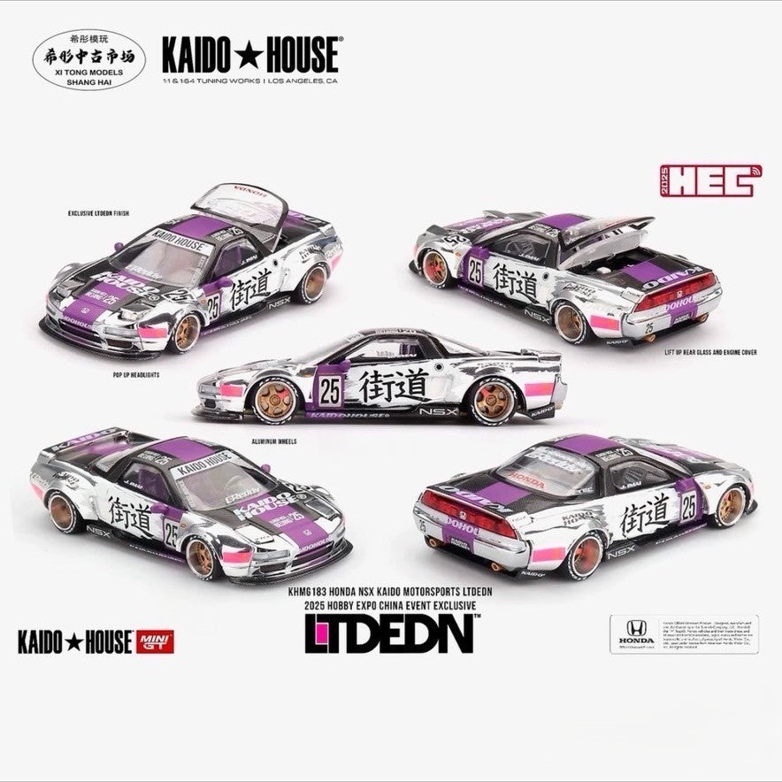 Mini GT Kaido House Honda NSX KHMG183 LTDEDN HEC Exclusive 1/64