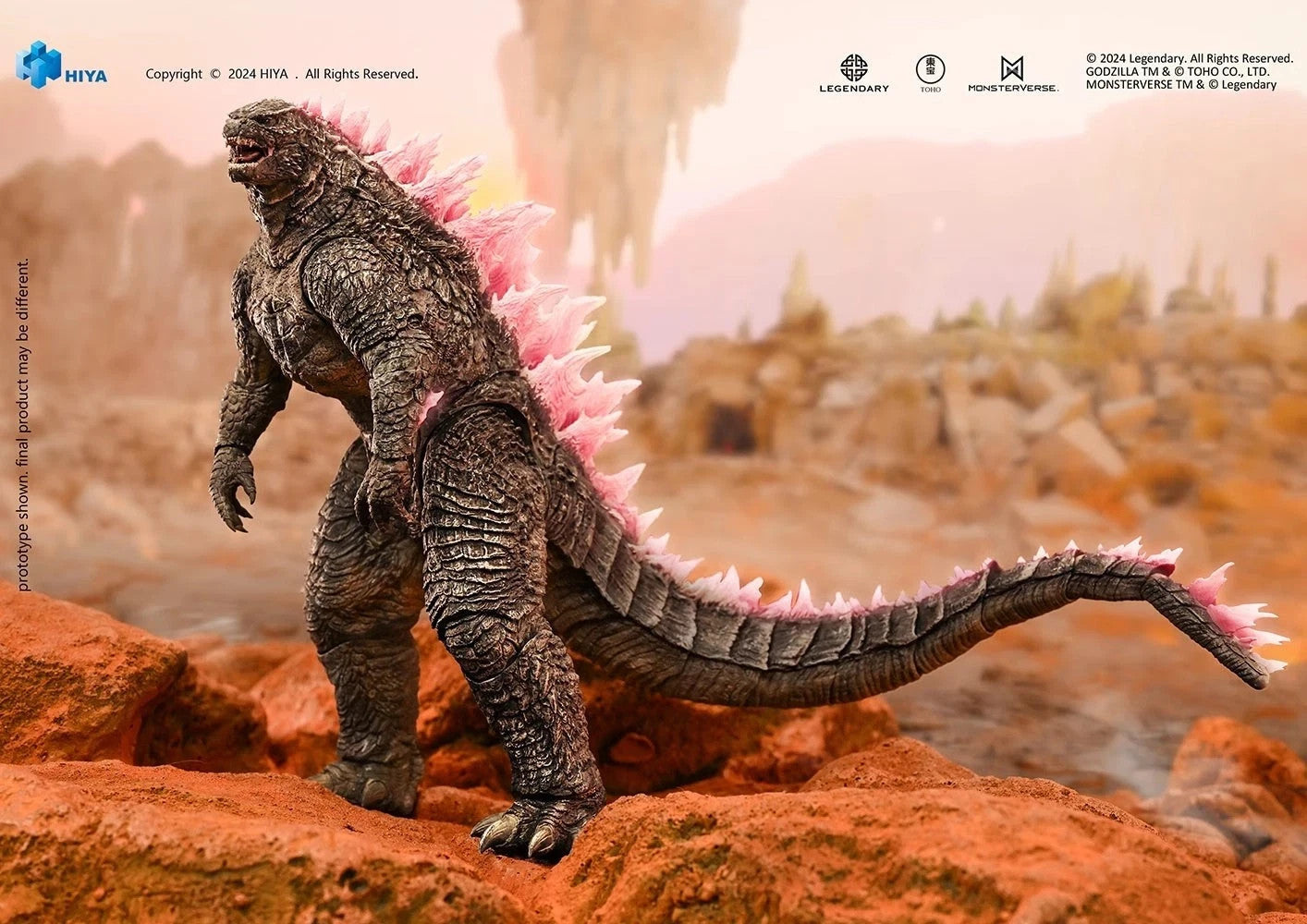 Evolved Godzilla New Empire Figure Exquisite Basic Godzilla x Kong Monsterverse