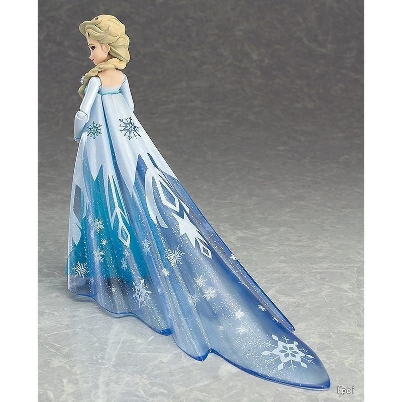 Disney Figma 308 Elsa Frozen Action Figure Max Factory + Olaf New Authentic