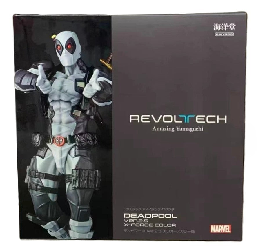 Revoltech Amazing Yamaguchi Deadpool 2.5 X-Force Color Kaiyodo Marvel Figure