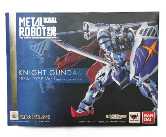 Bandai Metal Robot Spirits Knight Gundam Real Type Ver. SD Gundam Figure New