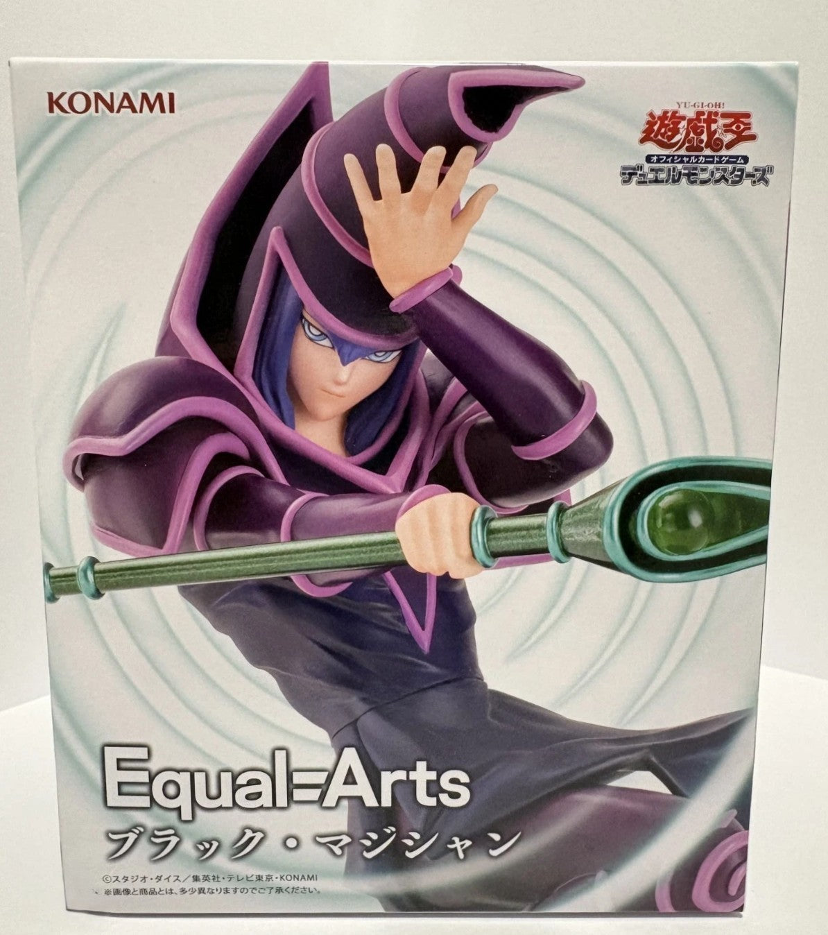 Konami Yu-Gi-Oh Dark Magician Equal Arts Figure Anime Official