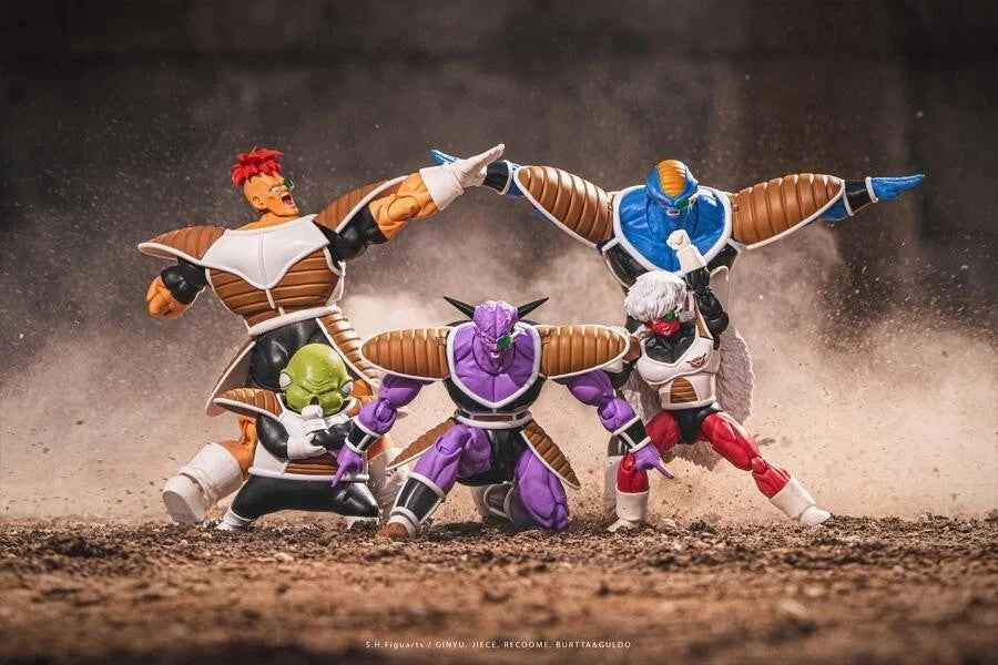 S.H.Figuarts Ginyu Force Complete Set Captain Ginyu Jeice Burter Guldo Recoome