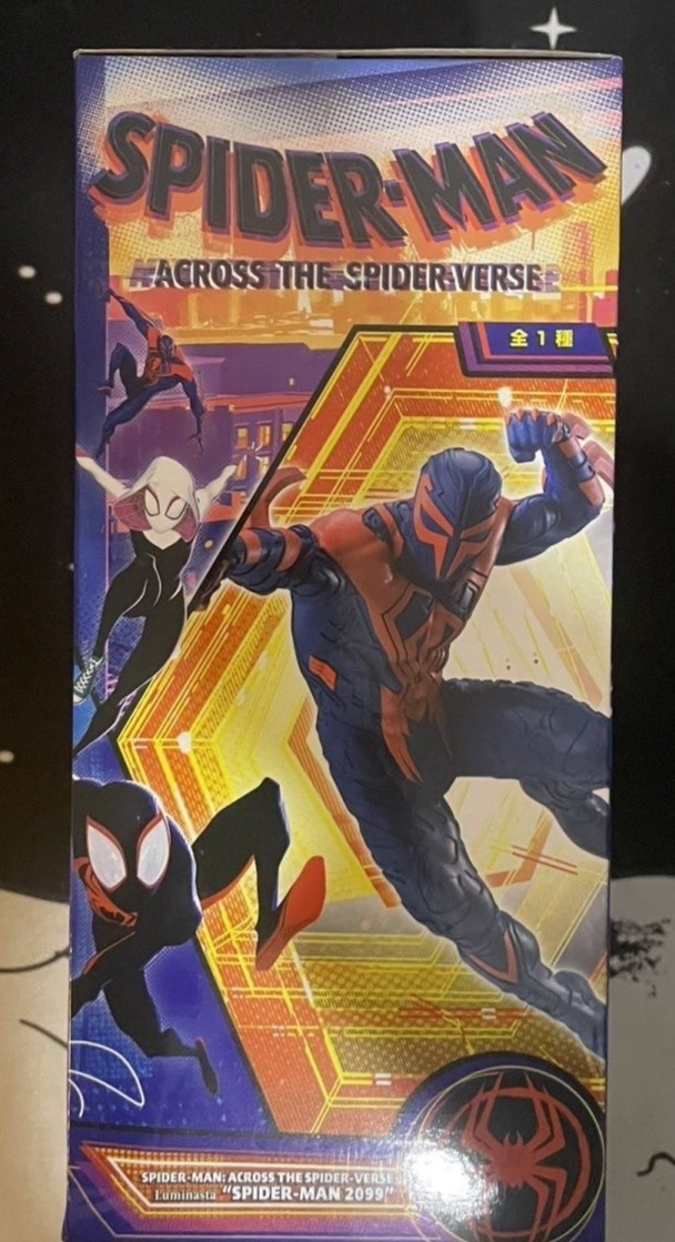 SEGA Luminasta Spider-Man 2099 Across the Spider-Verse Prize Figure NEW