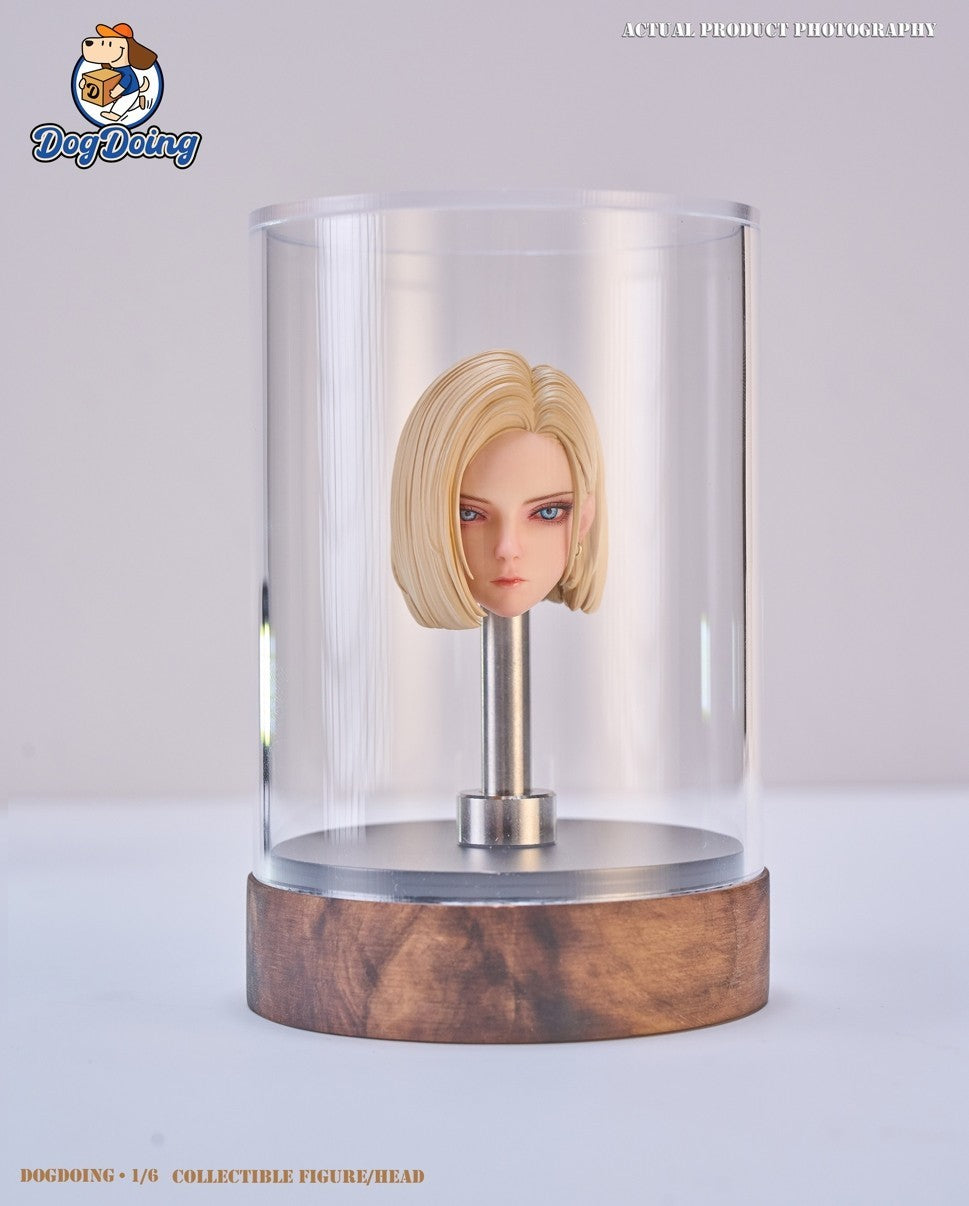 DogDoing 1/6 Female Head Sculpt Lazuri Short Hair Figure Preorder