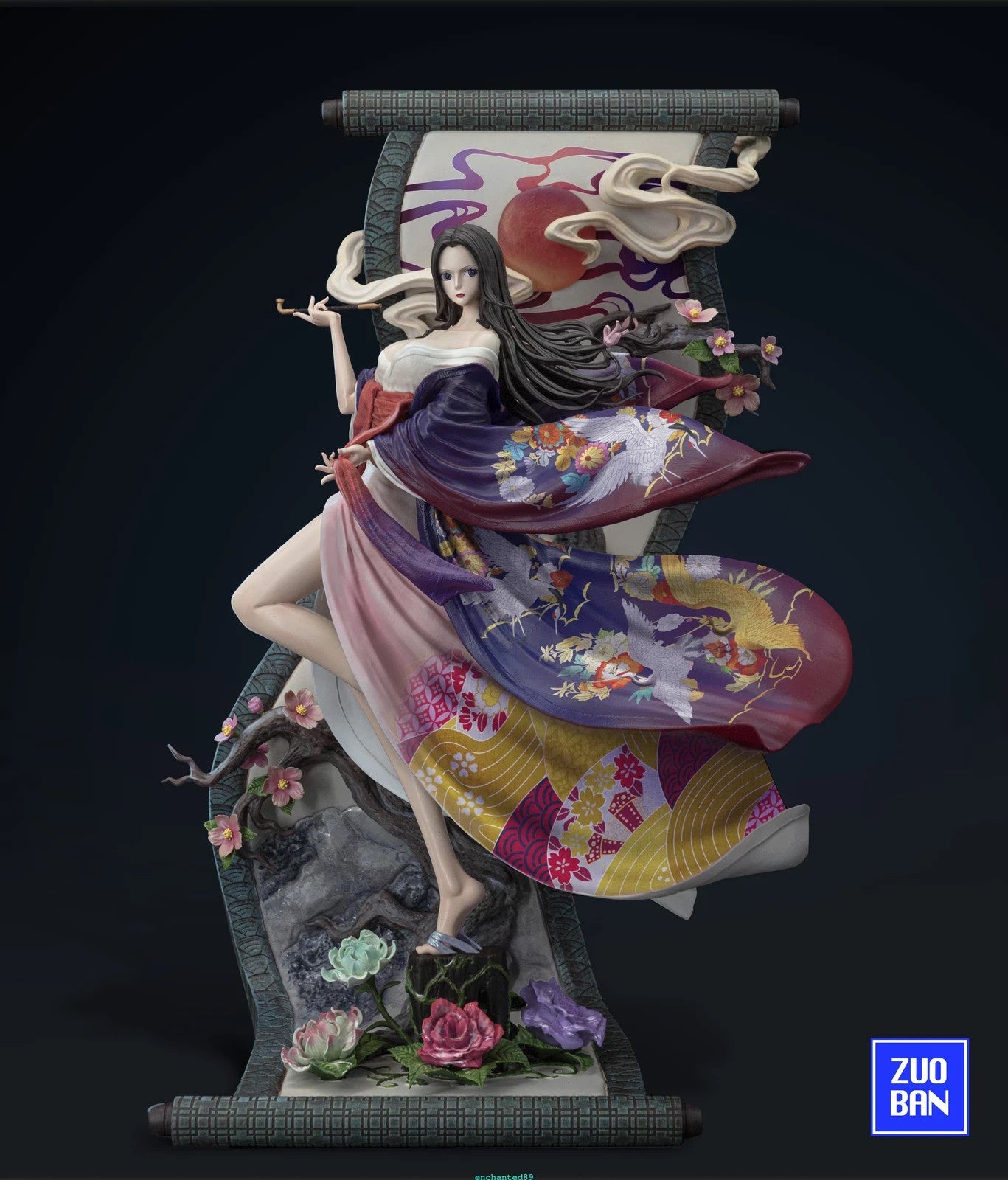 ZUOBAN Studio Nico Robin Resin 1/6 Figure Kimono Style One Piece Statue
