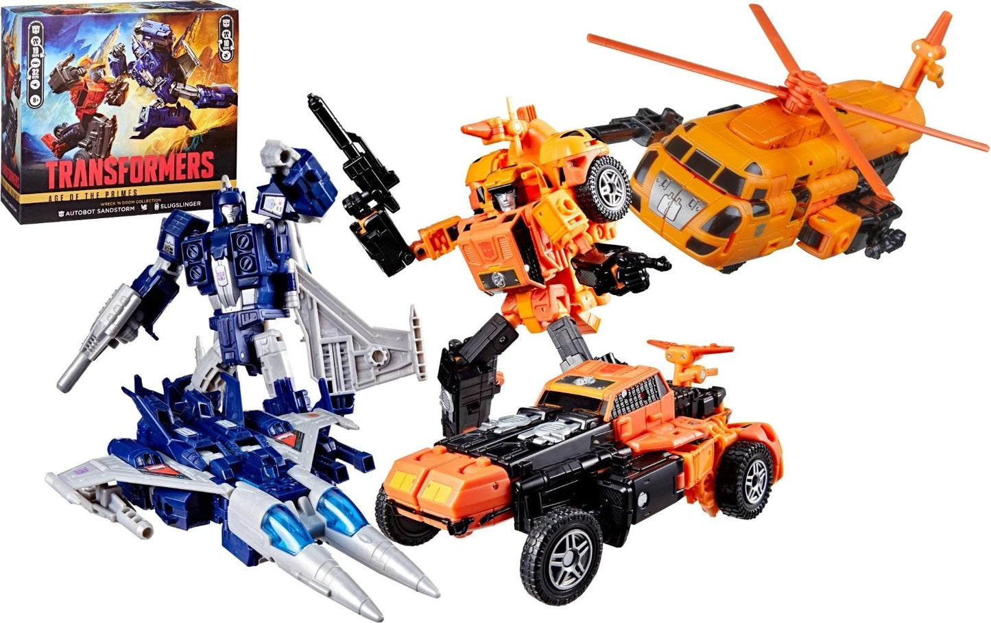 Transformers Sandstorm vs Slugslinger 2-Pack Wreck N Doom Collection Hasbro NEW