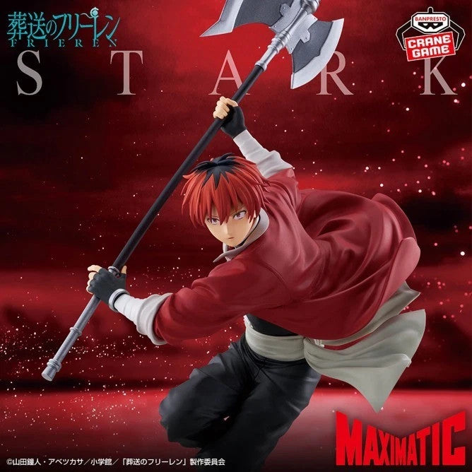 Frieren Stark Maximatic Figure Banpresto Crane Game Prize Anime Statue